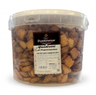 PUGLIALIM.SECCHIO KG.3 QUADROTTI PEPERONCINO